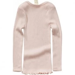 Minimalisma Silk/Cotton Bergen LS Top - Sweet Rose (2-11y)