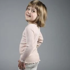 Minimalisma Silk/Cotton Belfast LS Envelope Top - Sweet Rose (0-2) 7 Minimalisma Silk/Cotton Belfast LS Envelope Top - Sweet Rose (0-2)