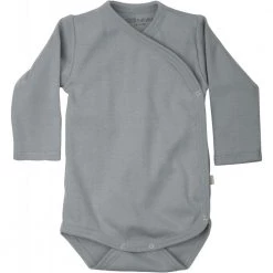 Minimalisma Sale Organic Cotton Morris Baby Body - Powder Blue