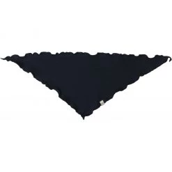 Minimalisma Organic Cotton Frill Scarf - Dark Blue