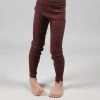 Minimalisma Sale Silk/Cotton Bieber Rib Pants - Mahogany