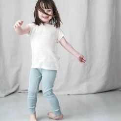 Poudre Organic Organic Cotton Leggings - Blue Surf Sale 7 Poudre Organic Organic Cotton Leggings - Blue Surf Sale