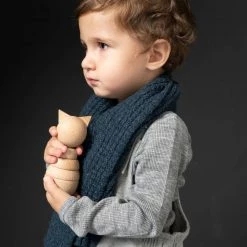 Minimalisma Alpaca Kram Scarf - Navy Teal Hats / Scarves / Mittens