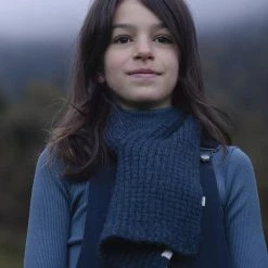 Minimalisma Alpaca Kram Scarf - Navy Teal Hats / Scarves / Mittens