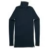 Minimalisma Womens Merino Turtleneck Top - Navy Teal 1 Minimalisma Womens Merino Turtleneck Top - Navy Teal
