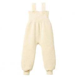 Disana Organic Merino Dungarees - Natural