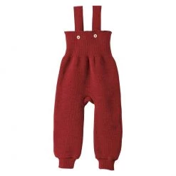 Disana Organic Merino Dungarees - Bordeaux