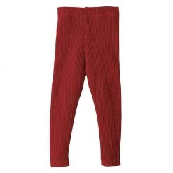 Disana Leggings & Pants Organic Merino Leggings - Bordeaux