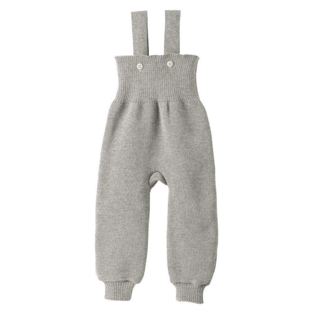 Disana Organic Merino Dungarees - Grey 3 Disana Organic Merino Dungarees - Grey