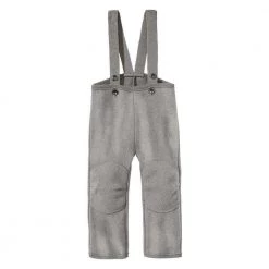 Disana Organic Boiled Wool Dungarees - Grey