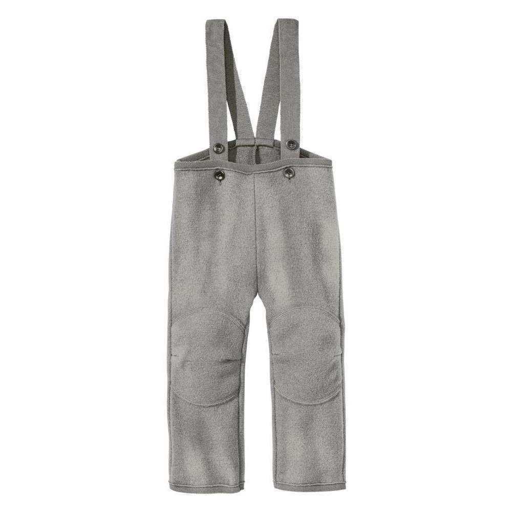 Disana Organic Boiled Wool Dungarees - Grey 3 Disana Organic Boiled Wool Dungarees - Grey
