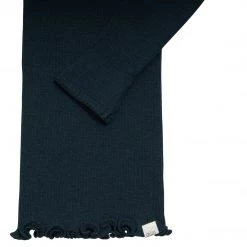 Minimalisma Merino Wool Alda Night Dress - Navy Teal Dresses & Skirts