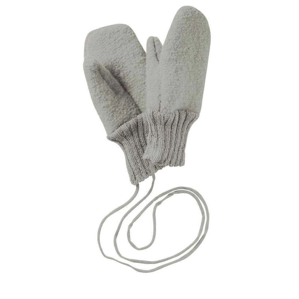 Disana Boiled Wool Gloves - Grey 3 Disana Boiled Wool Gloves - Grey