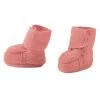 Disana Boiled Wool Booties - Rose