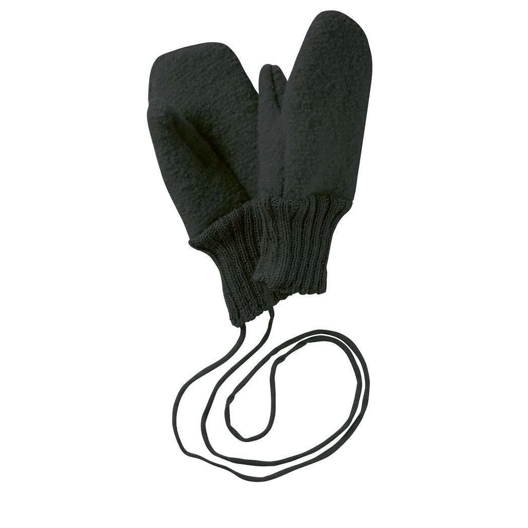 Disana Hats / Scarves / Mittens Boiled Wool Gloves - Anthracite 3 Disana Hats / Scarves / Mittens Boiled Wool Gloves - Anthracite