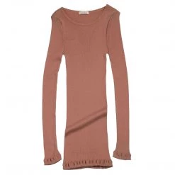 Minimalisma New Womens Gerda Silk/Cotton Top - Nougat