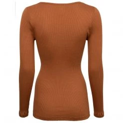 Minimalisma Womens Gerda Silk/Cotton Top - Rooibos New