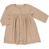 Poudre Organic Sale Organic Cotton Button Dress - Maple Sugar Flowers 2 Poudre Organic Sale Organic Cotton Button Dress - Maple Sugar Flowers