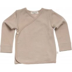 Minimalisma Merino Cross Over Cardigan - Sand