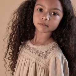 Apolina Seline Dress - Biscuit