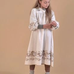 Apolina Willow Midi Dress - Folk Floral Cream Sale 9 Apolina Willow Midi Dress - Folk Floral Cream Sale