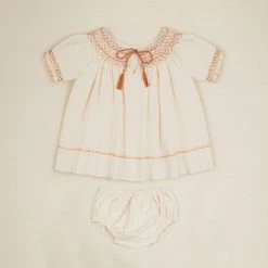 Apolina Sale Baby Verna Dress - Ivory