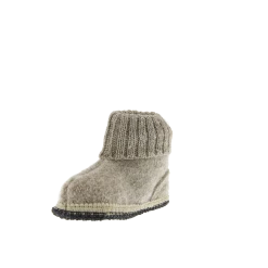 Bergstein Cozy Adults Wool Slipper - Beige Booties & Slippers 9 Bergstein Cozy Adults Wool Slipper - Beige Booties & Slippers
