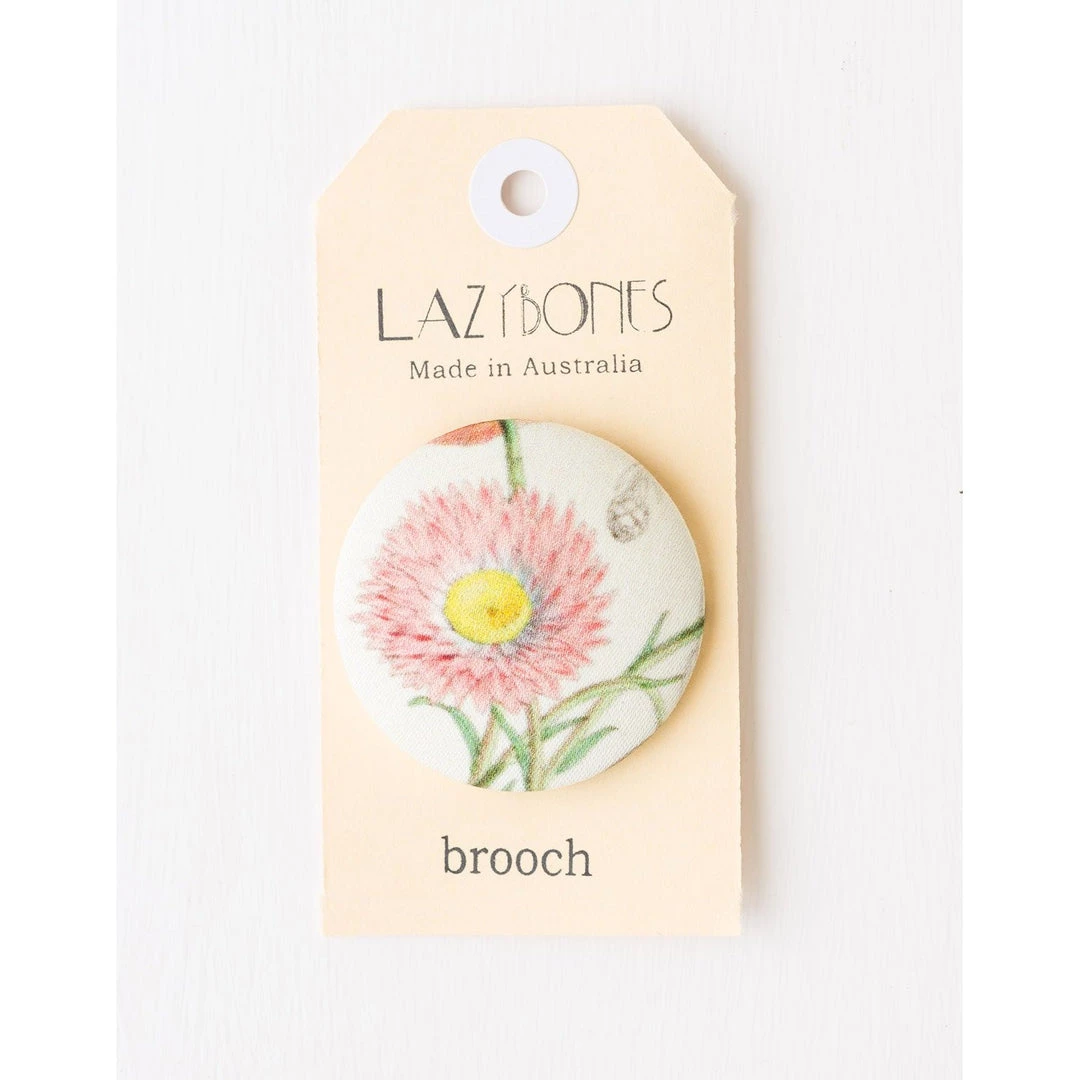 Lazybones Womens Paper Daisy Brooch 3 Lazybones Womens Paper Daisy Brooch