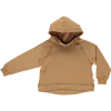 Poudre Organic Sale Organic Cotton Fleece Hooded Jumper - Brown Sugar