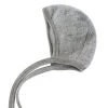 Engel Fleecy Baby Bonnet - Grey 1 Engel Fleecy Baby Bonnet - Grey