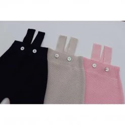 Selana Organic Cotton Baby Dungarees - Marine