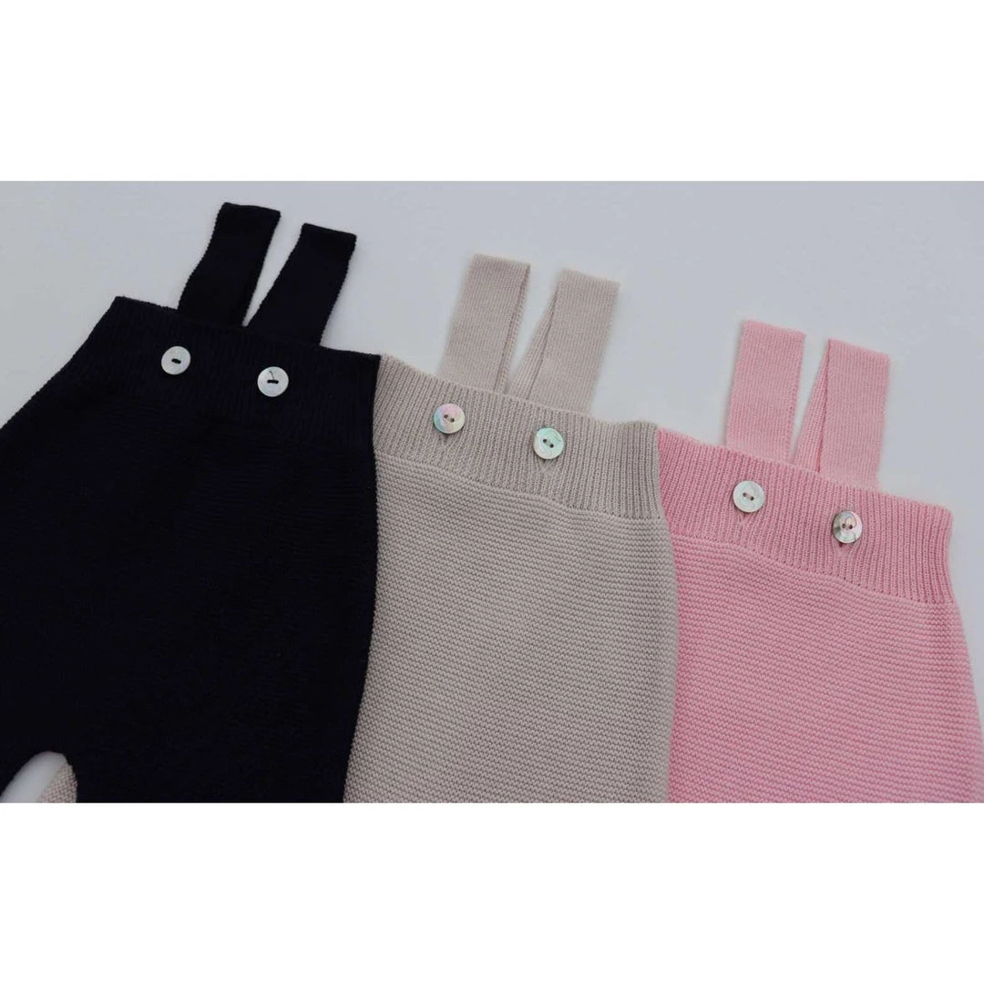 Selana Organic Cotton Baby Dungarees - Rose 6 Selana Organic Cotton Baby Dungarees - Rose