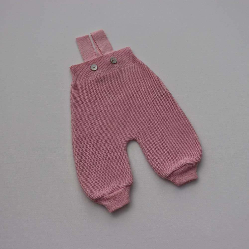 Selana Organic Cotton Baby Dungarees - Rose 3 Selana Organic Cotton Baby Dungarees - Rose