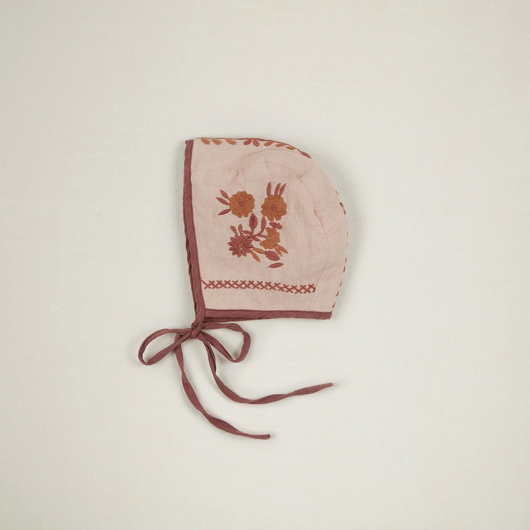 Apolina Joni Bonnet - Pink Sand Bonnets 3 Apolina Joni Bonnet - Pink Sand Bonnets