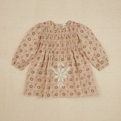 Apolina Sale Kari Smock Dress - Loaf Tin Floral Melba (last One - 7-9y)