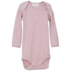Serendipity Organics Organic Cotton Baby Body - Pink Melange Sale