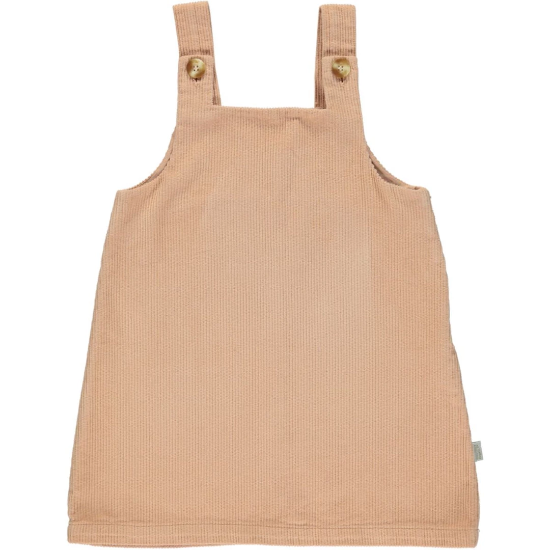 Poudre Organic Sale Organic Corduroy Pinafore - Maple Sugar 3 Poudre Organic Sale Organic Corduroy Pinafore - Maple Sugar
