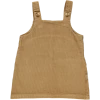 Poudre Organic Organic Corduroy Pinafore - Brown Sugar Sale
