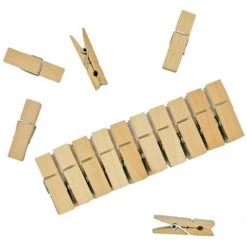 Glückskäfer Mini Wooden Clothes Pegs - 10 Pack