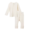 Nature Baby 2 Piece Long Sleeve Pointelle Pyjamas