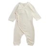 Nature Baby Bodies & Jumpsuits Pointelle Kimono Stretch & Grow - Natural