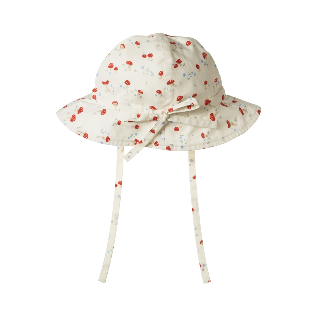 Nature Baby Poplin Sunhat - Mushroom Valley 4 Nature Baby Poplin Sunhat - Mushroom Valley