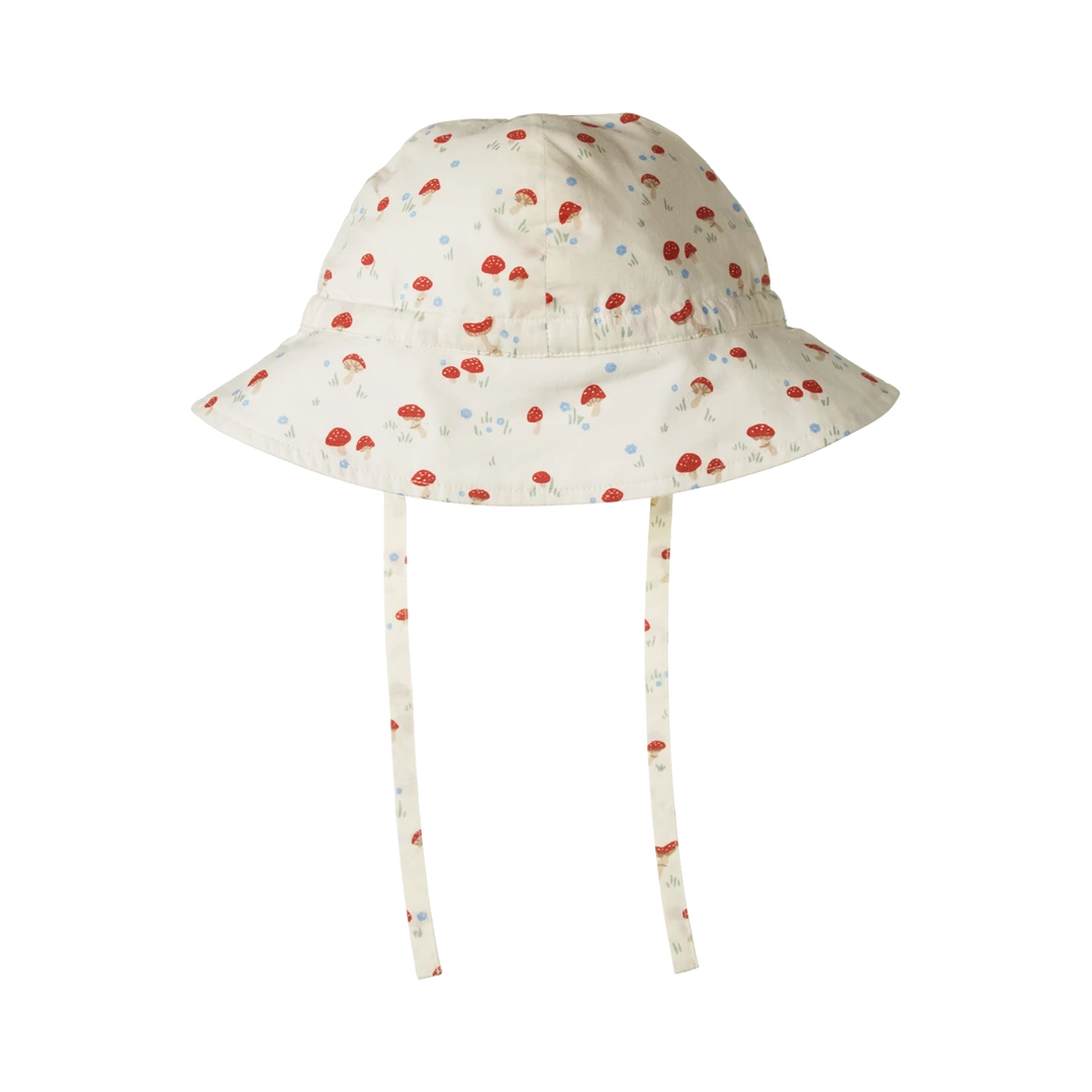 Nature Baby Poplin Sunhat - Mushroom Valley 3 Nature Baby Poplin Sunhat - Mushroom Valley