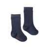Nature Baby Organic Cotton Rib Socks - Navy