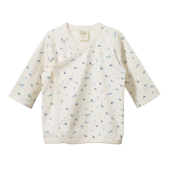 Nature Baby Kimono Jacket - Daisy Print