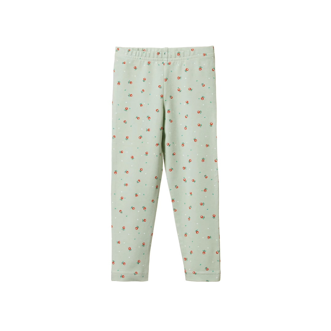 Nature Baby Organic Cotton Leggings - Posey Blossom Print 3 Nature Baby Organic Cotton Leggings - Posey Blossom Print