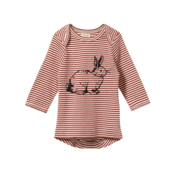 Nature Baby Simple Tee - Burlon Bunny Print