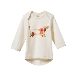 Nature Baby Sale Simple Tee - Top Dog Print