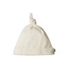 Nature Baby Merino Pointelle Knotted Beanie - Natural New