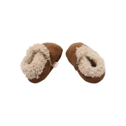 Nature Baby Booties & Slippers Lambskin Booties - Cinnamon